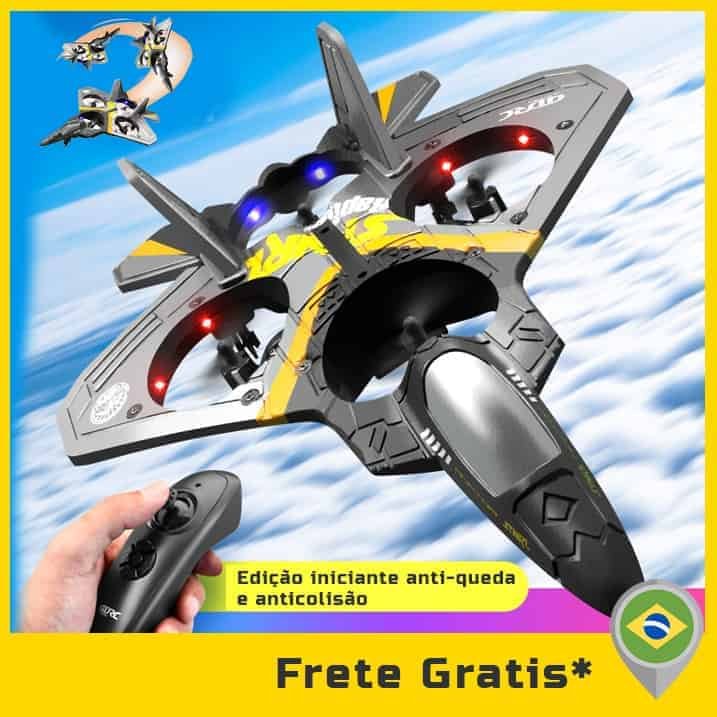 Kit de avião RC, Brinquedo de avião com controle remoto de 2,4 g, Aviões  de controle remoto para iniciantes, Aviões de controle remoto recarregáveis