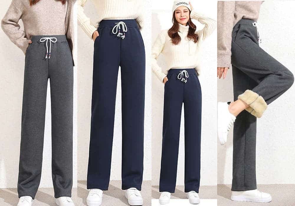 CALÇA DE VELUDO, PERNA LARGA, CINTURA ALTA E PERNAS RETAS E SOLTAS