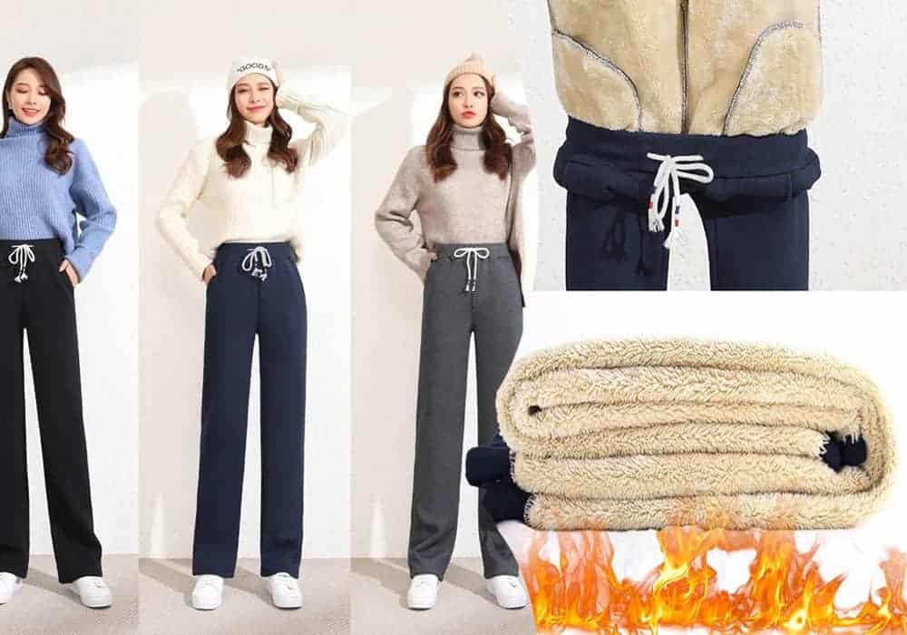 CALÇA DE VELUDO, PERNA LARGA, CINTURA ALTA E PERNAS RETAS E SOLTAS